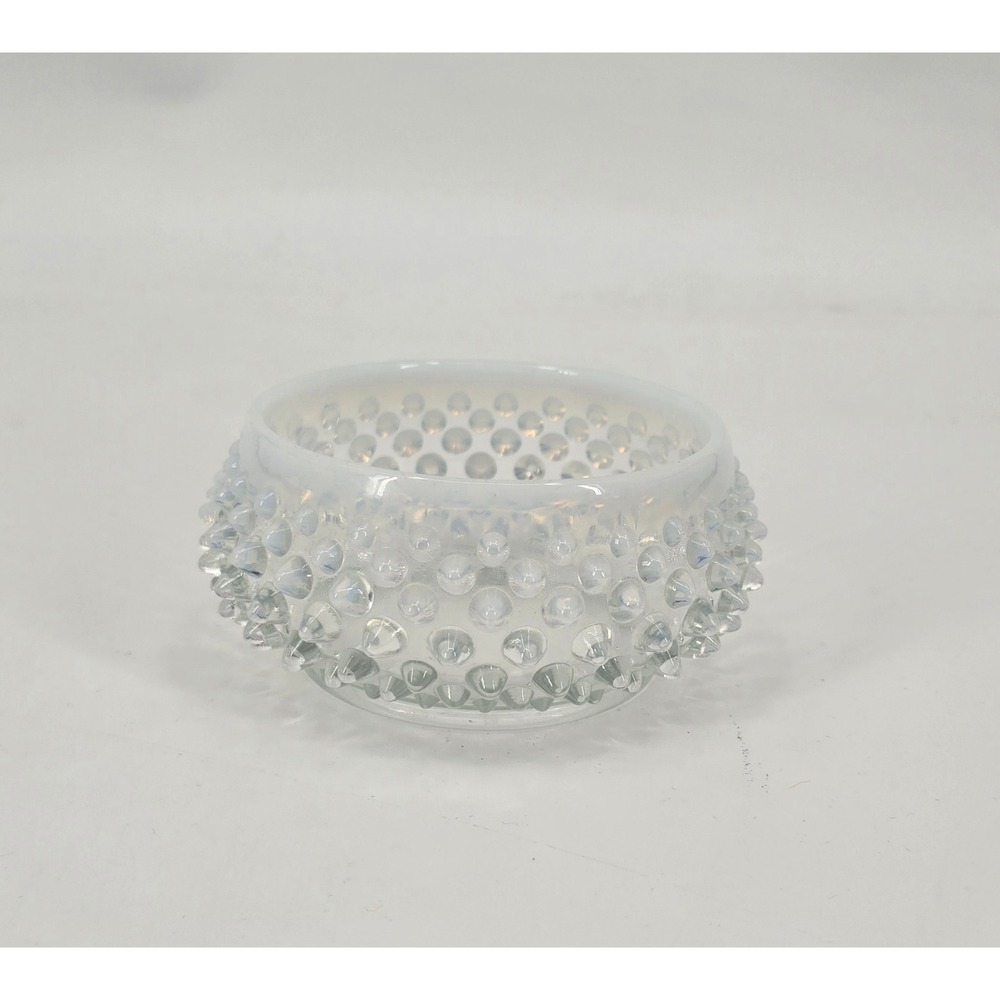 Vintage 1940s Fenton Moonstone French Gradient Opalescent Small Bowl